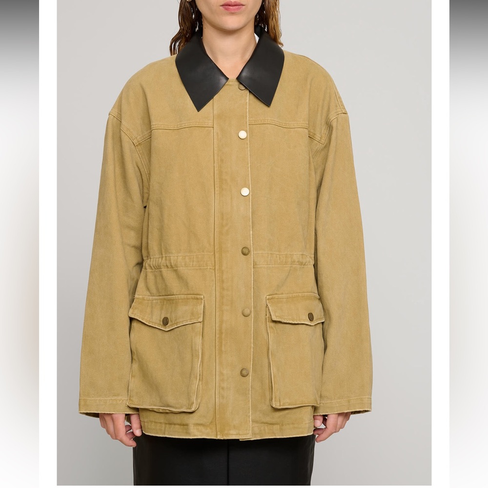 Pixie Market Tan And Black Jacket - image 3